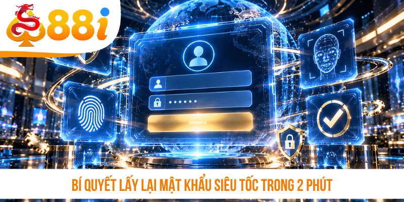 Bí quyết lấy lại mật khẩu siêu tốc trong 2 phút