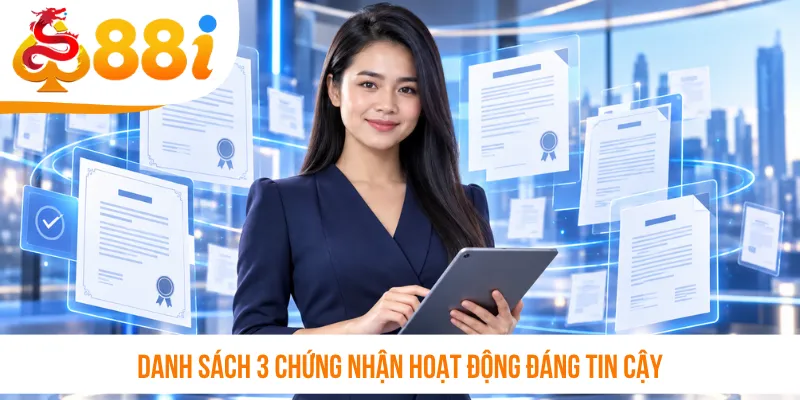 Danh sách 3 chứng nhận hoạt động đáng tin cậy