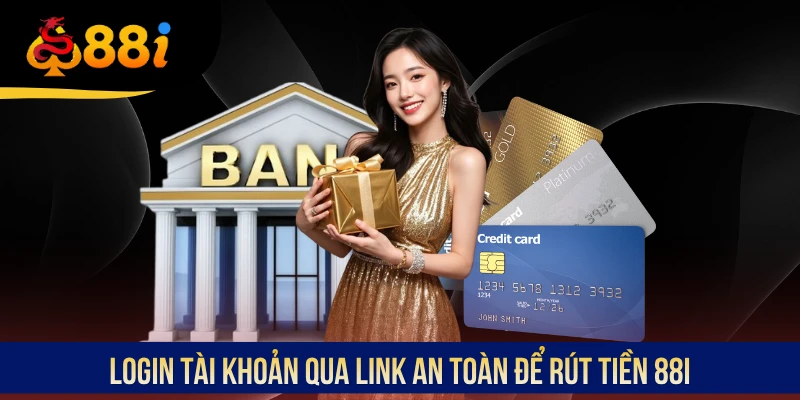 Login tài khoản qua link an toàn để rút tiền 88i