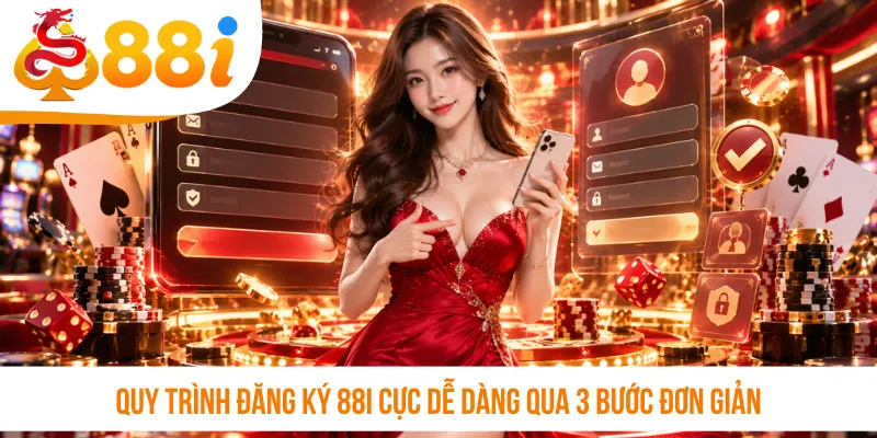 Quy trình đăng ký 88i cực dễ dàng qua 3 bước đơn giản