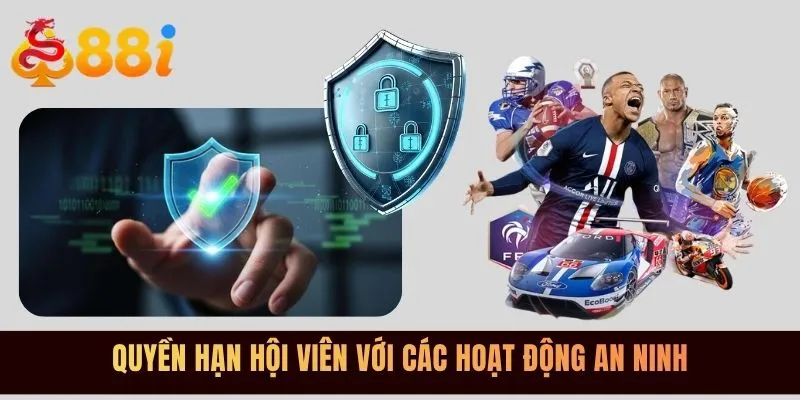 Quyền hạn hội viên với các hoạt động an ninh